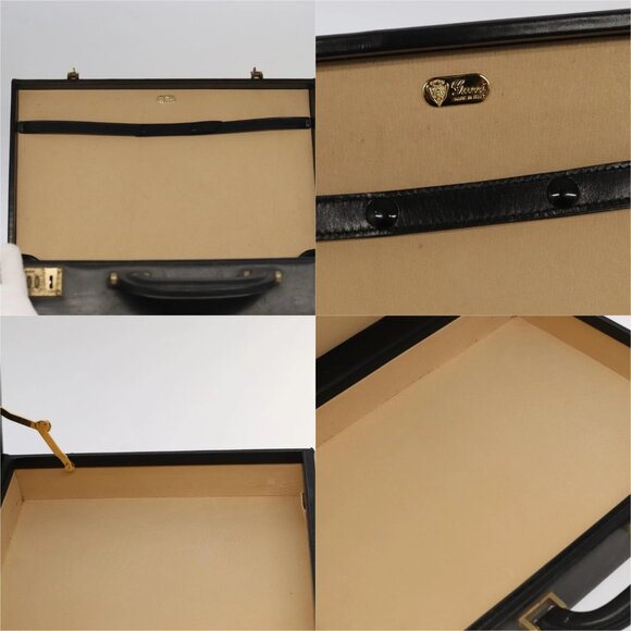 GUCCI Business Bag Leather Black Auth 93060 - Picture 15 of 15